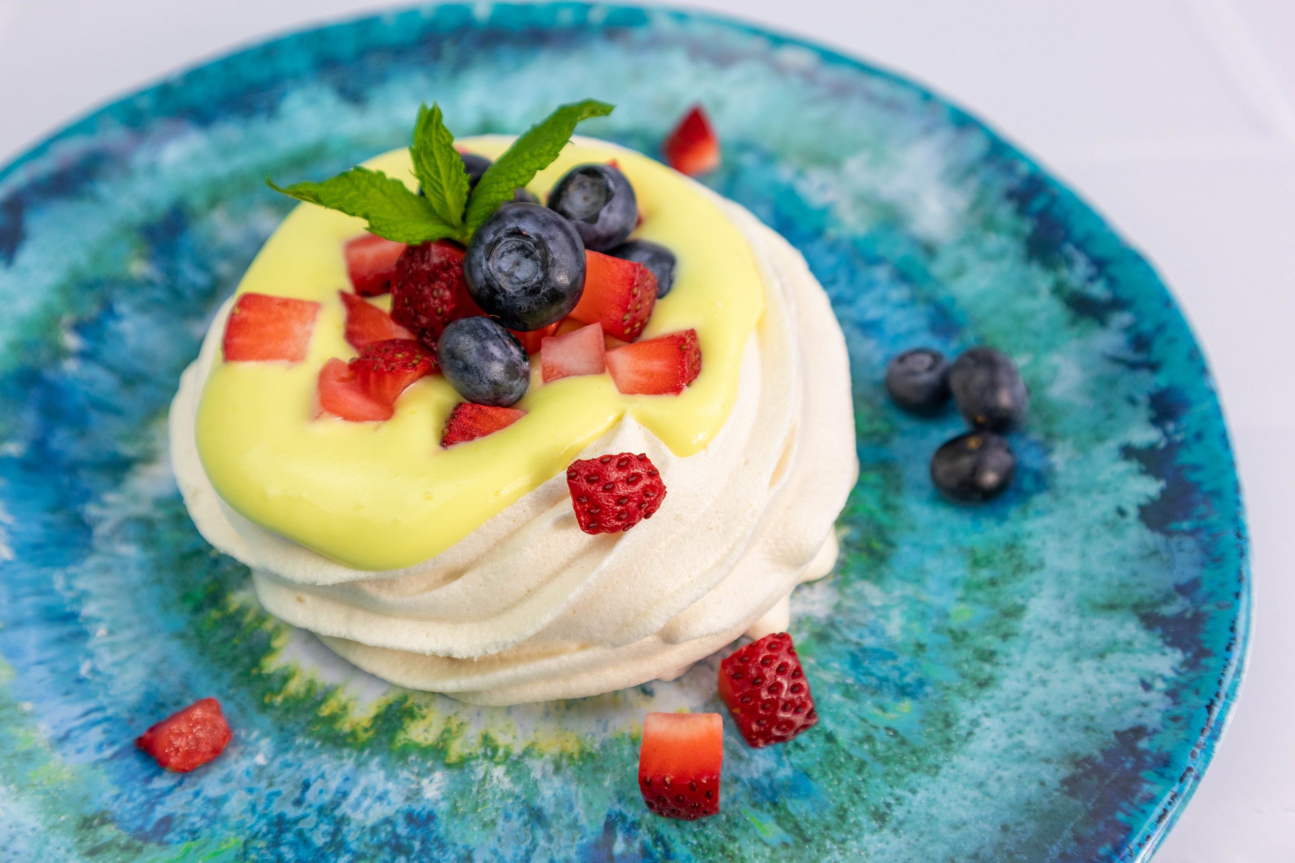 Lemon Curd and Summer Fruit Meringues Fresh Chef Experience