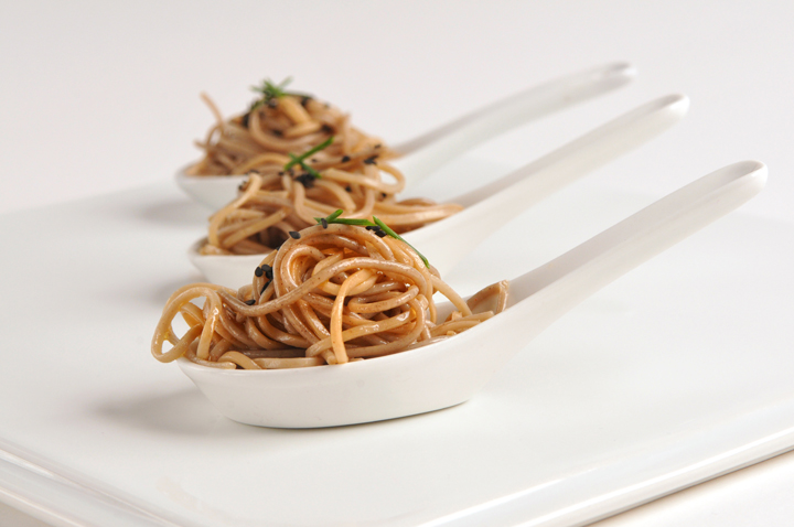 Spicy Soba Noodles Spoons