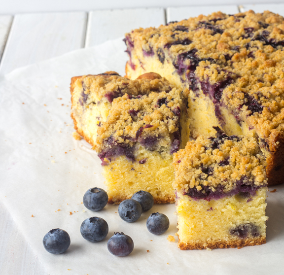 Blueberry Cardamom Cake