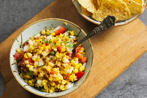 Roasted Corn Salsa