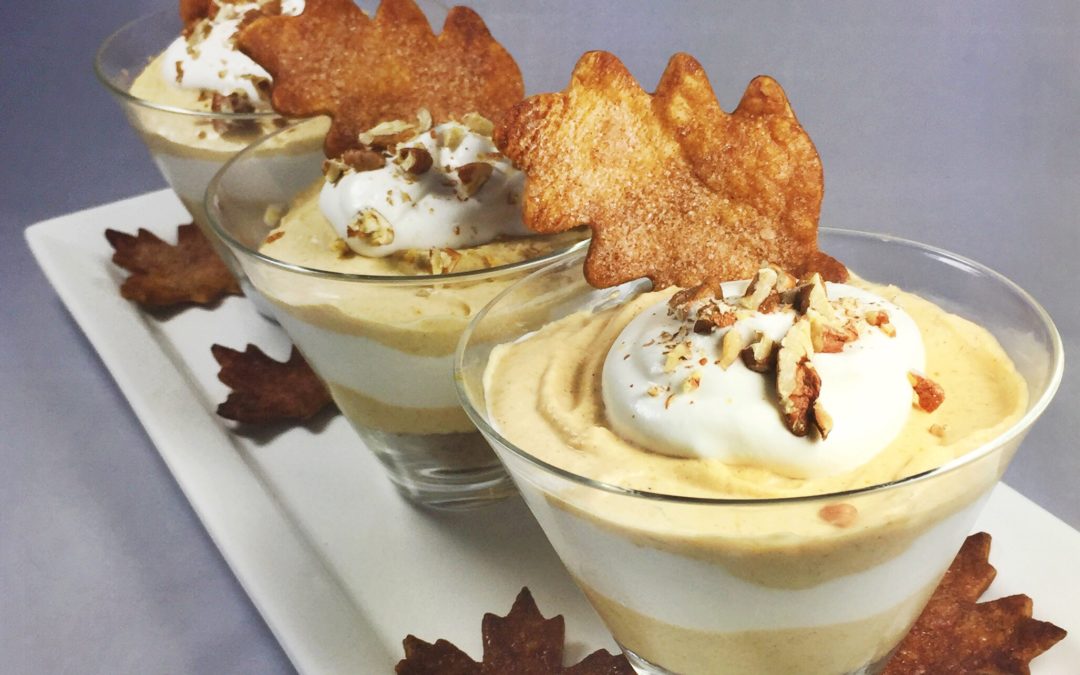 Bourbon & Pumpkin Pie Mousse