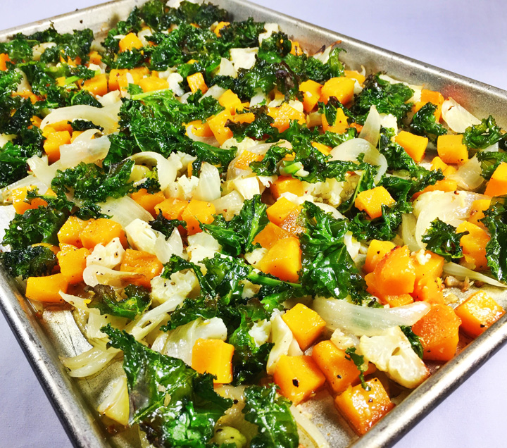 Three Quick Entrées Featuring Roasted Winter Vegetables
