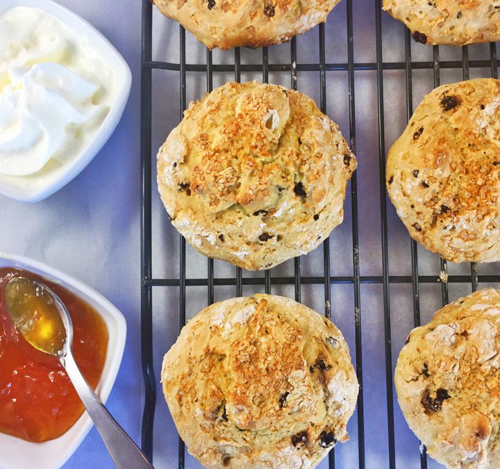 Orange & Currant Irish Scones