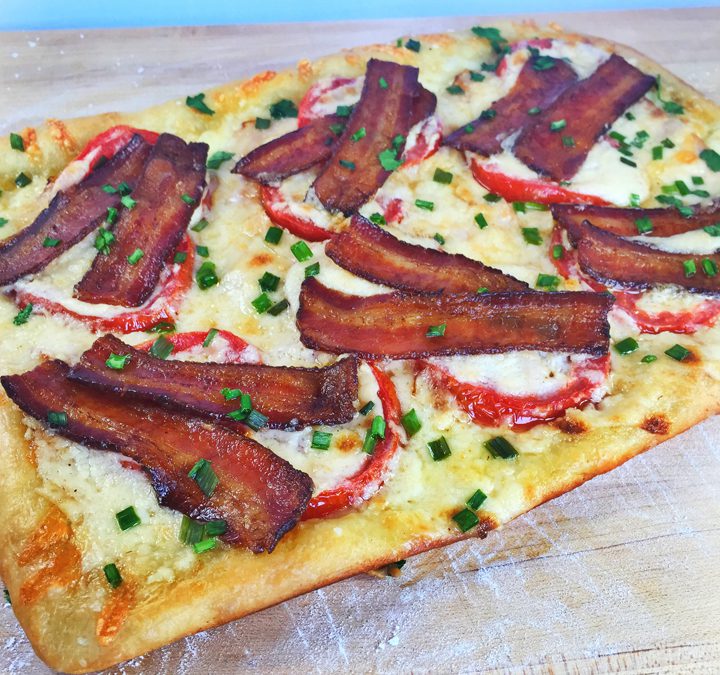 Kentucky Hot Brown Flatbread