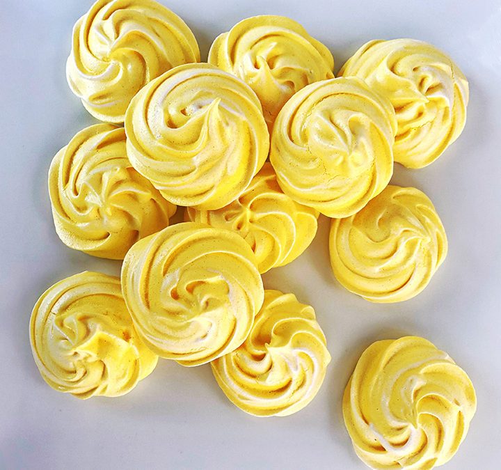 Banana Meringue Cookies