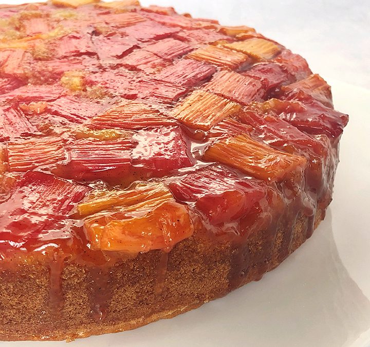 Rhubarb Upside Down Cake