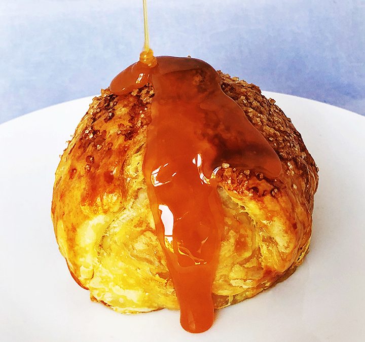 Apple Dumplings With Caramel Sauce