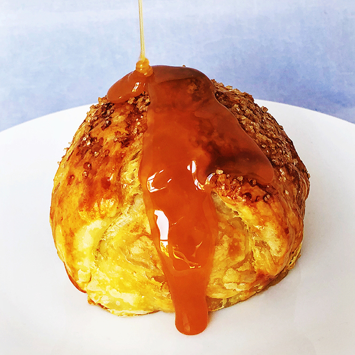 Apple Dumplings With Caramel Sauce Fresh Chef Experience