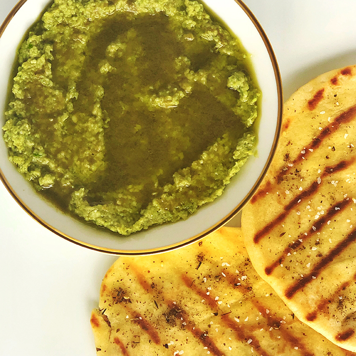 Edamame & Garlic Scape Hummus Fresh Chef Experience