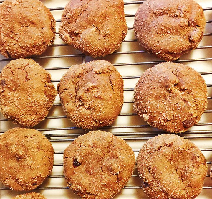 Ginger Raisin Cookies