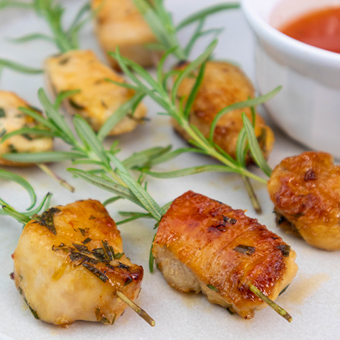 Orange Pepper Jelly Glazed Chicken