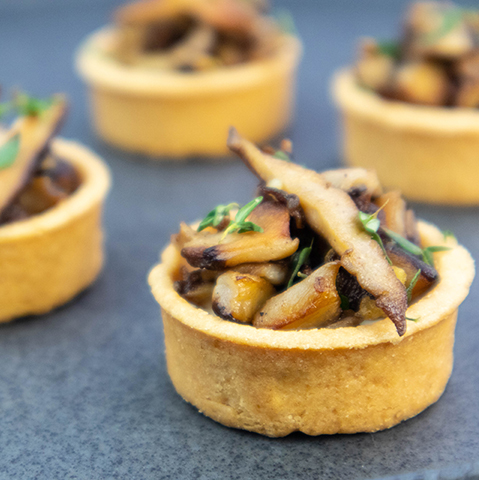 Mushroom And Thyme Tartlets